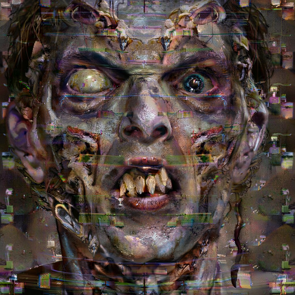 zer0int1's tweet image. Genuine #zombie #glitchart.
With a real tensorial glitch (not prompted, but the actual Diffusion Transformer glitching)

#Flux2 #Flux2dev #AIart