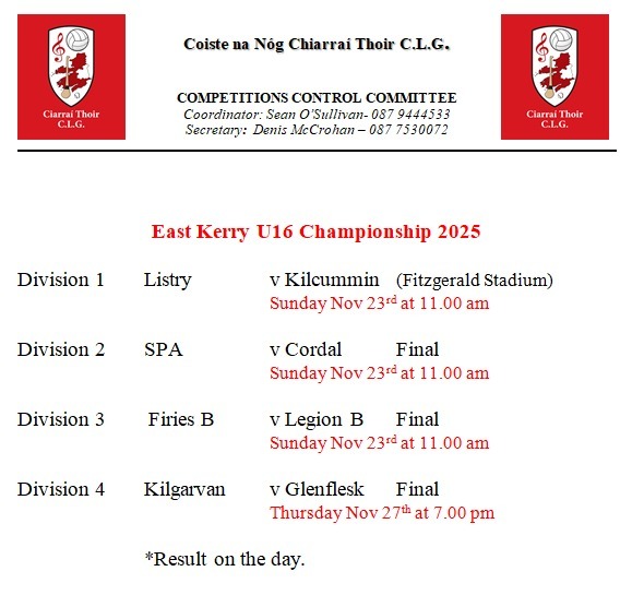 East Kerry GAA tweet media