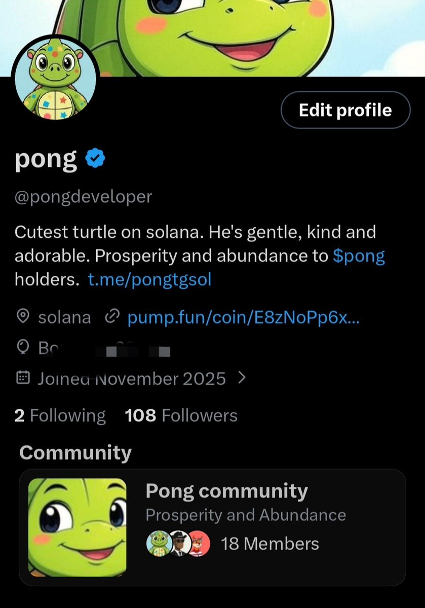 pongdeveloper's tweet image. We have passed a day since launch and we had over 100 followers. A big thank you to everyone supporting $PONG
#Solana #memecoins