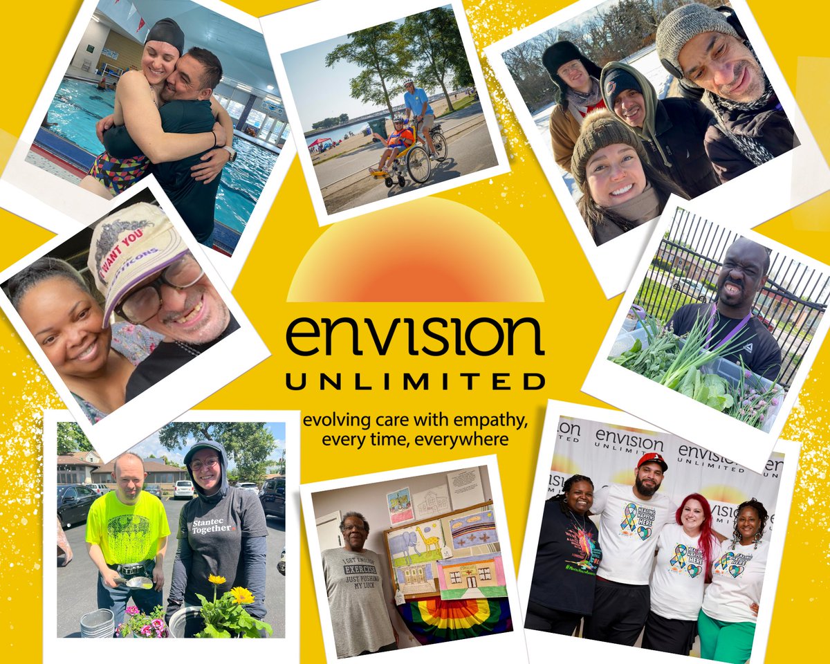 envisionchicago's tweet photo. Happy Thanksgiving! We’re thankful for our amazing staff, caregivers, supporters &amp; friends who go above &amp; beyond to help our members live their best lives.

Wonderful moments happen at Envision Unlimited every day. Here are a few of our favorites. ✨

#Thanksgiving #Gratitude https://t.co/BT7ldxVDo4