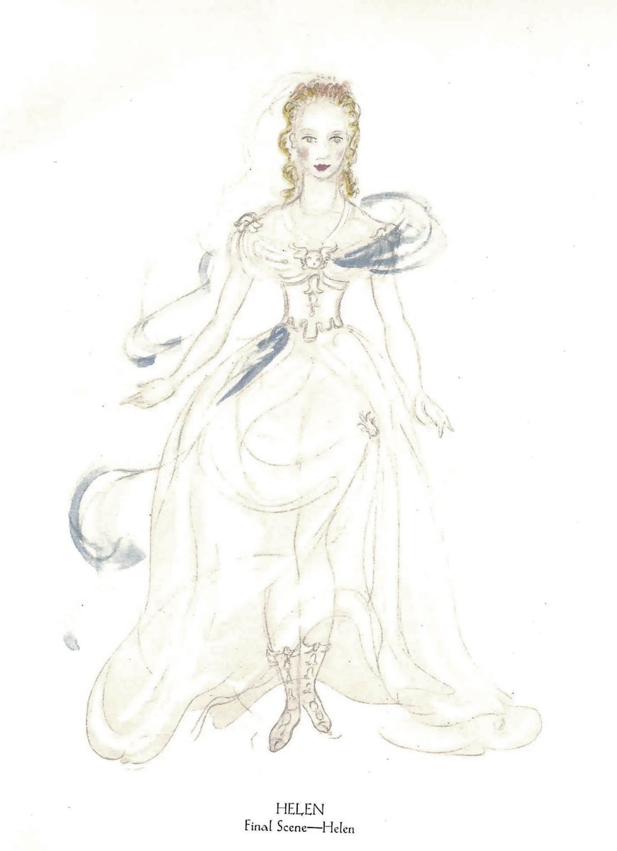 4chunes's tweet image. Helen and Paris in Helen! (1933)
— Costumes by Oliver Messel