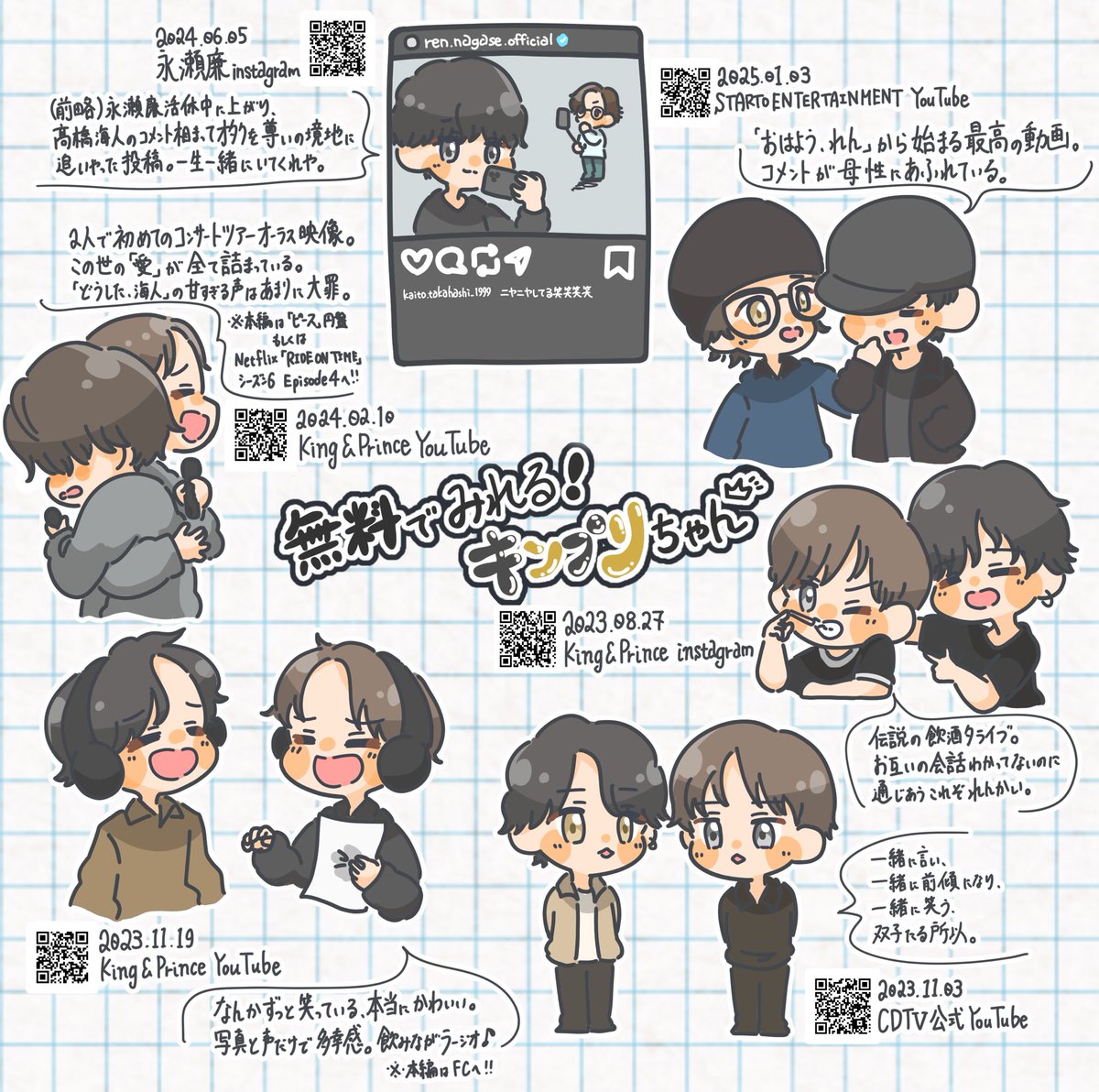 いますぐ見れる！キンプリちゃん！！