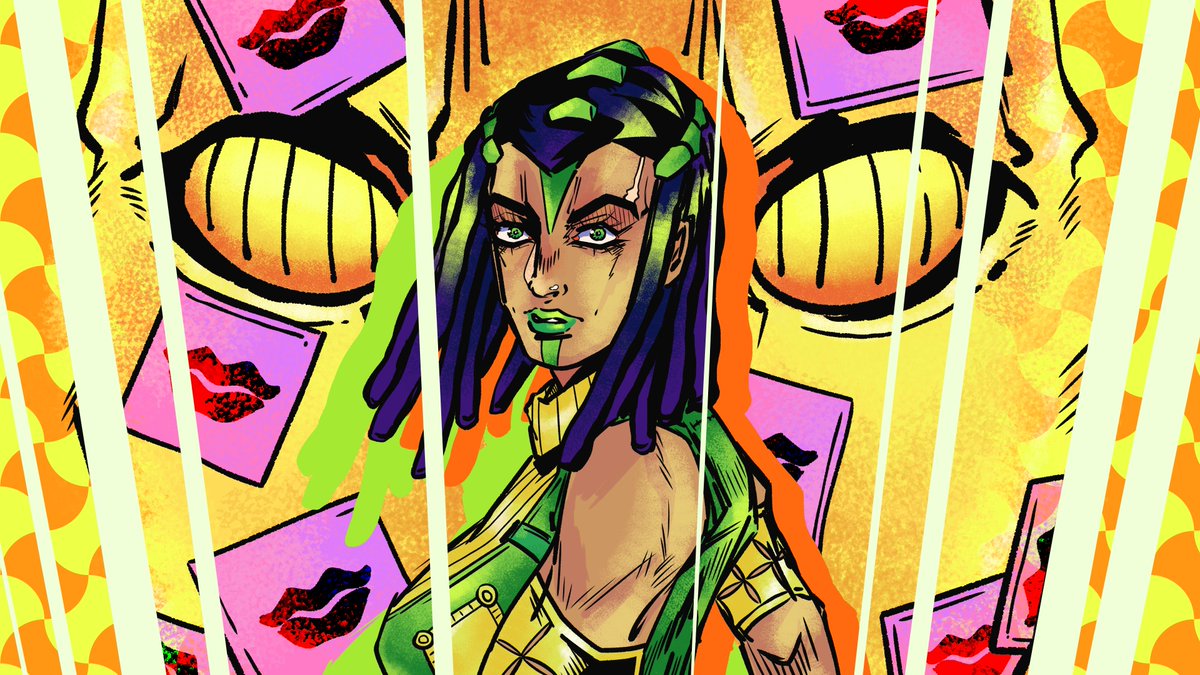MCFCMixcalibur's tweet photo. @FurtherPower If you haven't picked anyone yet I do a lot of JoJo art and have some experience with thumbnails 😁 https://t.co/TiNEUFEL9K