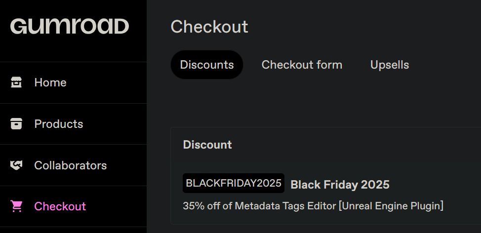 There is no better time to get Metadata Tags Editor for #UnrealEngine than now :)

35% OFF with code BLACKFRIDAY25

Gumroad: techartcorner.gumroad.com/l/metadatatags…

#UnrealEngine #UE #UE5 #Unreal #Gumroad #gamedev #indiedev #gamedevelopment #Fab #blueprints