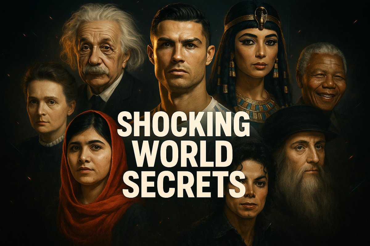 AKatgol37655's tweet image. Did you know these 8 world icons hide unbelievable secrets? 🤯

From Einstein to Mandela to Ronaldo… can you guess what number 6 is? 🔥

Find out now 👇
🔗 stories-all.online/2025/11/8-Shoc…

#DidYouKnow #ShockingFacts #FamousIcons #HistorySecrets #MindBlowing