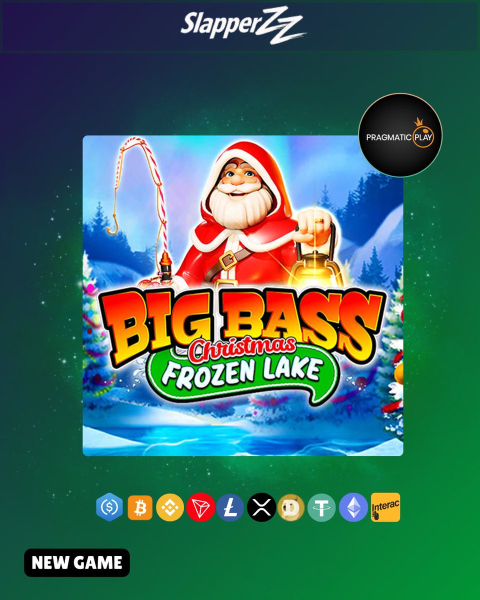 Slapperzzcom's tweet image. Is there a limit on how many big bass they can make?! 

New big bass frozen lake is now live on Slapperzz Casino! 

#slapperzz #slapperzzcasino #casino #gamble #viral #win #free #giveaway #betting
