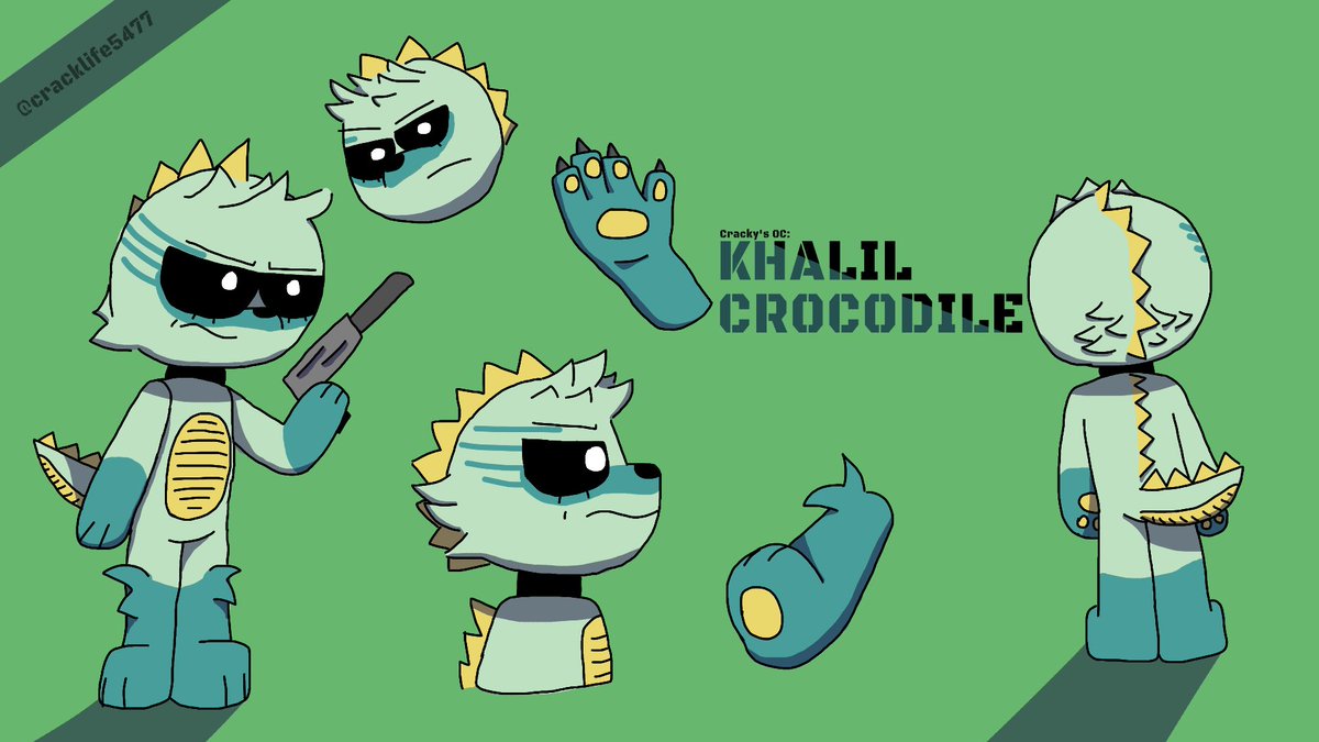 cracklife5477's tweet image. I finally did a decent drawing of my OC 😅
Here it is
#smilingcrittersoc