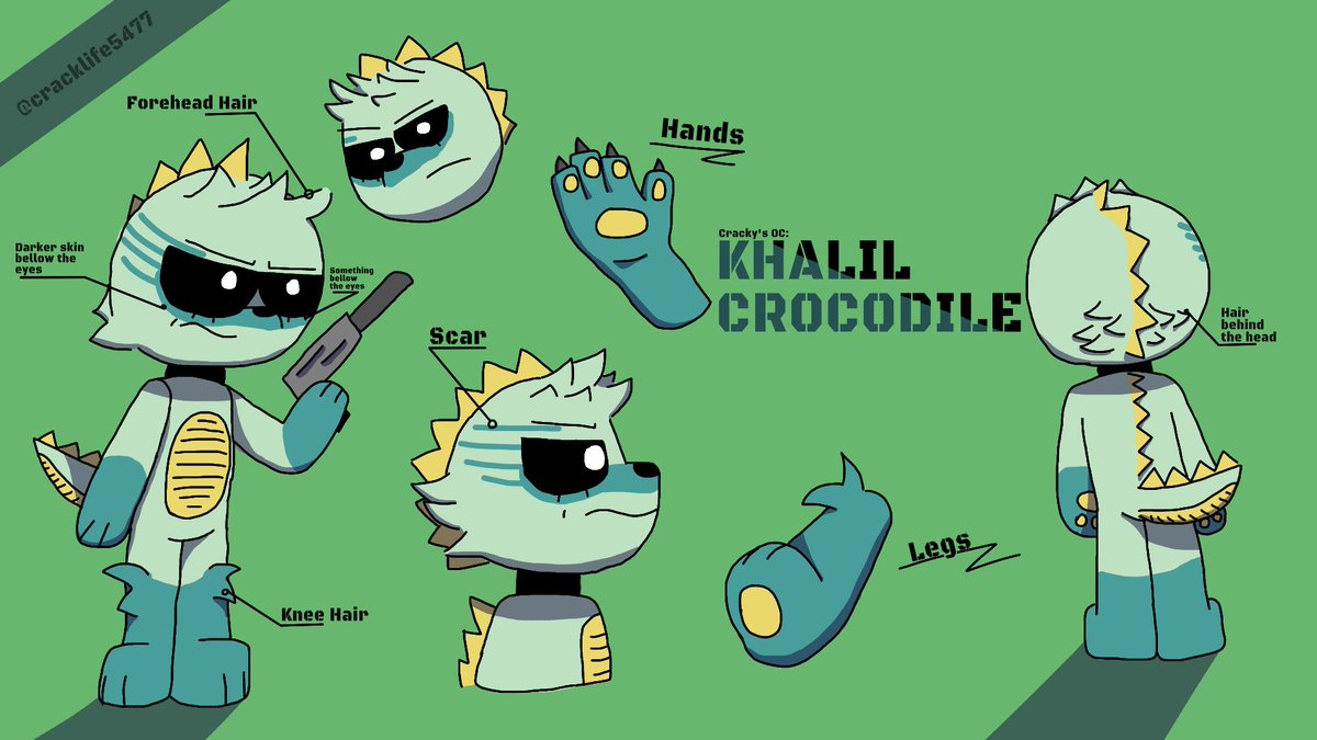 cracklife5477's tweet image. I finally did a decent drawing of my OC 😅
Here it is
#smilingcrittersoc