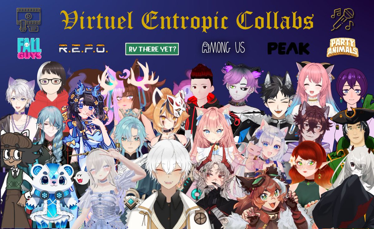 Avec le retour des streams et pour fêter l’affiliation, du 1er au 7 décembre, j’organise une semaine de collabs avec plein de personnes magnifiques ✨

Au programme : des jeux, du doublage ainsi que du karaoké !
Restez connectés !