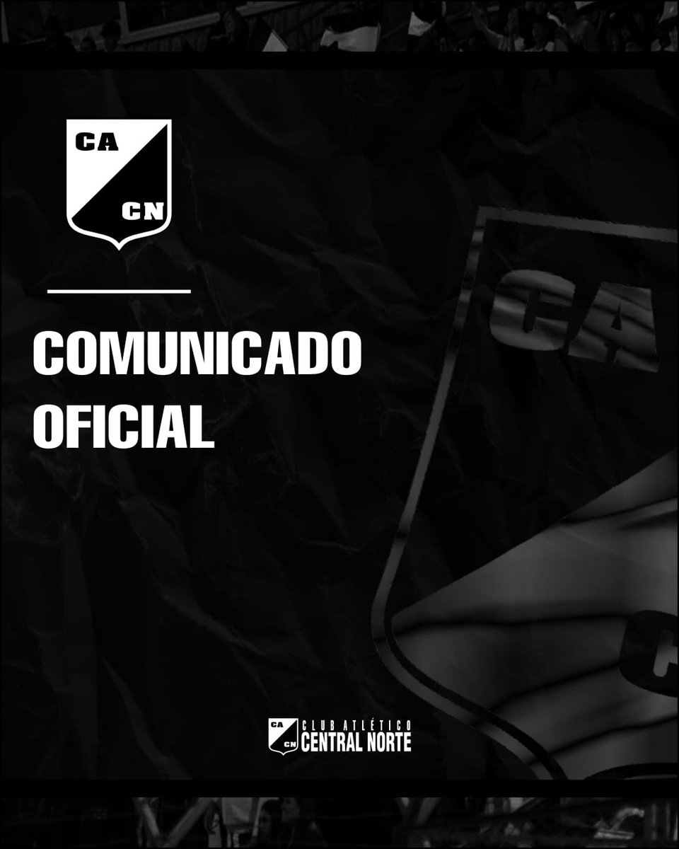 CACNoficial's tweet photo. Desde el Club Atlético Central Norte expresamos nuestro acompañamiento a la conducción de la AFA encabezada por Claudio “Chiqui” Tapia y al trabajo federal impulsado por Pablo Toviggino.

Valoramos una gestión que ha fortalecido a los clubes del interior, https://t.co/ViX7BZuiE5