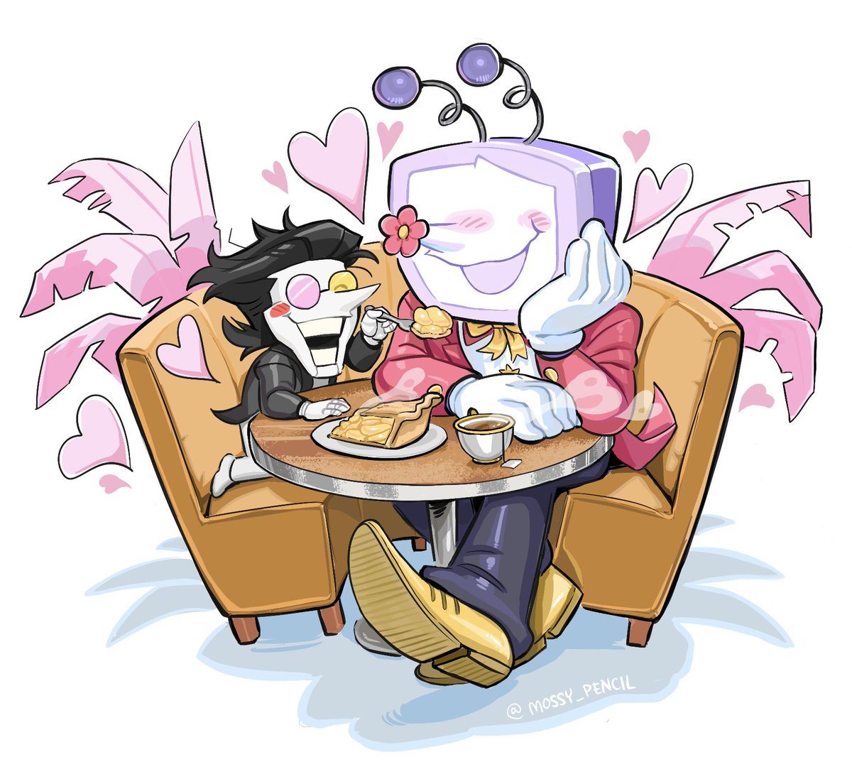 This was so much fun! So happy <a href="/burntfortune500/">peach again</a> kept their magma link open for others to join! Please check out all the amazing artwork if you haven’t already!! 💖💖💖 

#spamtenna