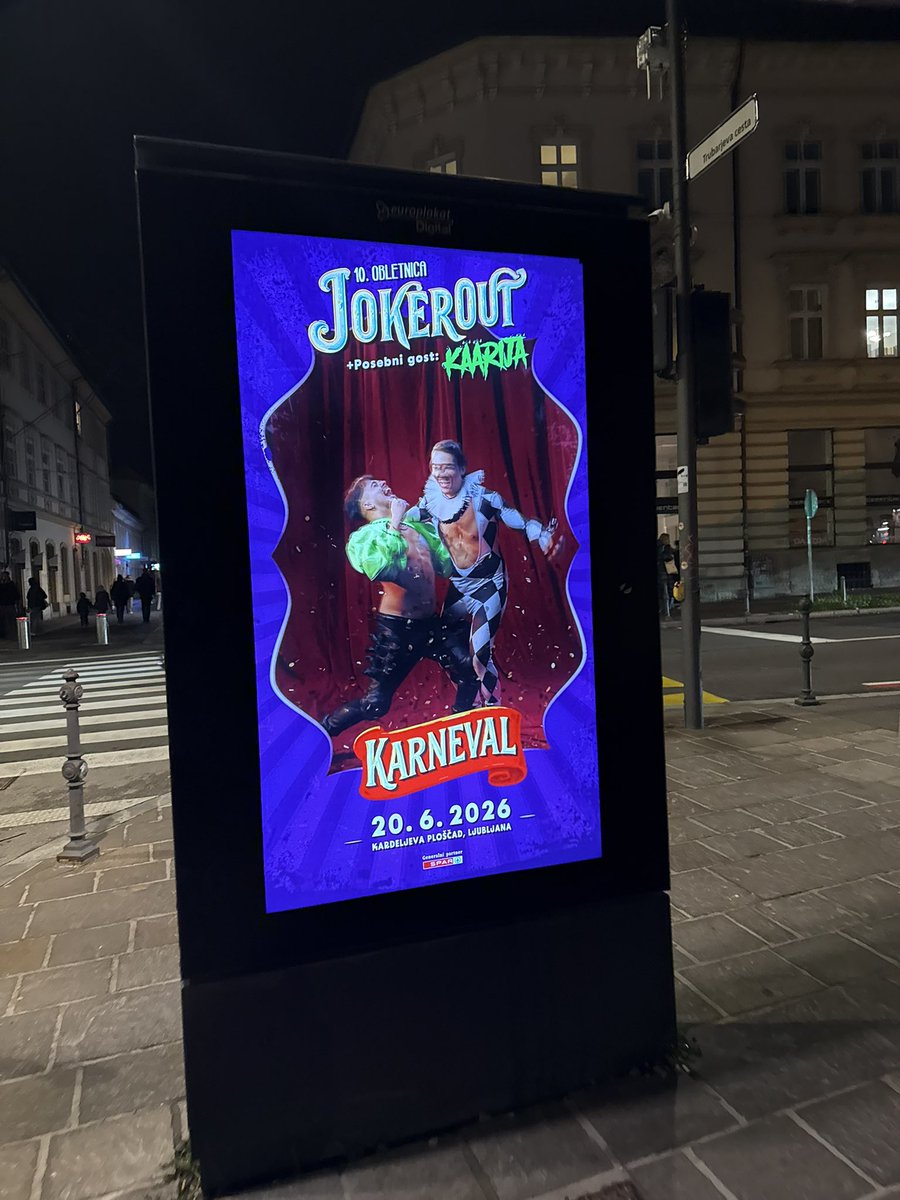 BOJERE SPOTTED IN LJUBLJANA