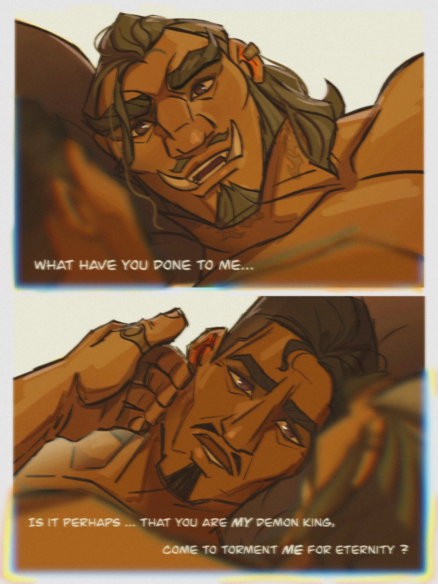 niku30_'s tweet image. When love is torment #heartburn #ocxcanon #AU #gwima #kpdh #seongxgwima