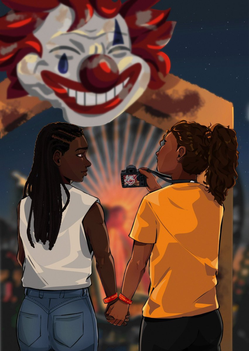 gihescritora's tweet photo. três motivos pelo qual meu livro pode ser sua próxima leitura:

🎡 se passa num parque de diversões macabro com brinquedos ganhando vida
💖as protagonistas já estão juntas! elas namoram há um tempo
🎧 dá pra ouvir gratuitamente no skeelo! https://t.co/sTjH1Ez2Gv https://t.co/Z1zMTvVHVt