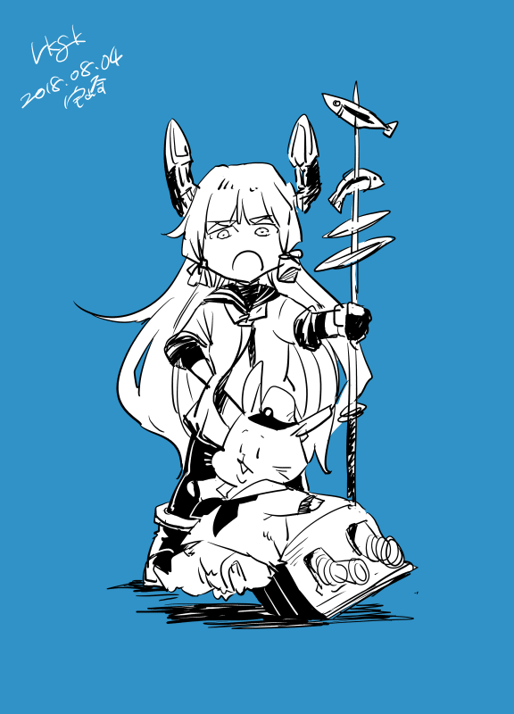 これはサンマ漁をしたことがないのに、サンマを獲っている絵