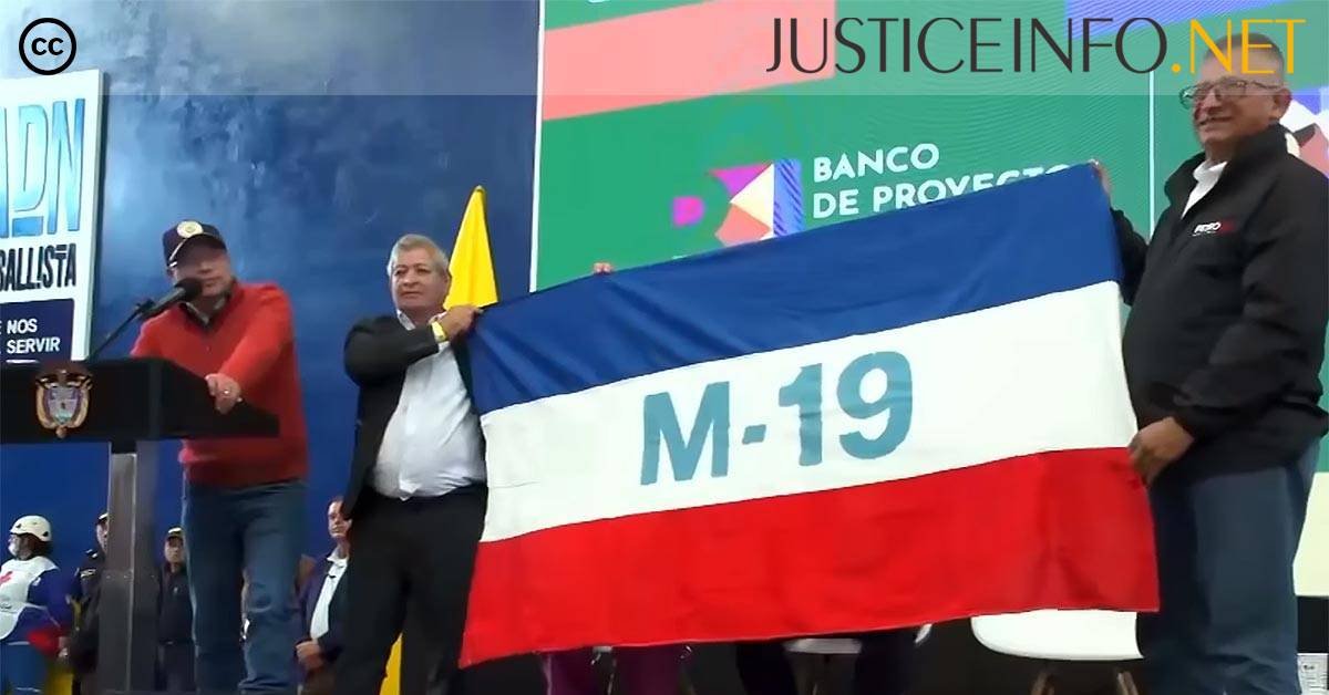 Horadelaverdad's tweet image. &quot;Hoy gobierna el M‑19.

Quiero saber qué responsabilidad tiene el director de Indumil, señalado de desmantelar la inteligencia militar, y cuál es el papel de Parra, hoy en Washington, nombrado por Huertas.

Sin inteligencia, desplazan poblaciones y asesinan policías y soldados.&quot;…