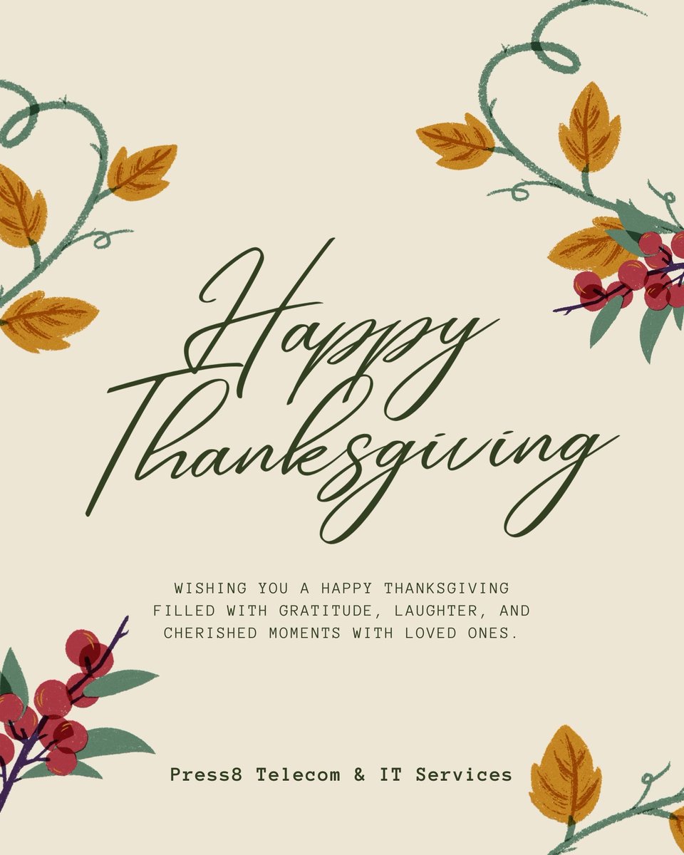 This season, we’re thankful for the people and partnerships that inspire us every day.

#HappyThanksgiving from the Press8 team! 🍁