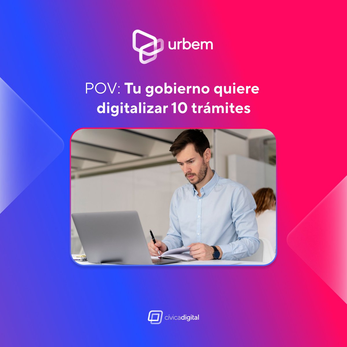 CivicaDigital's tweet image. ¿Desarrollo a la medida o plataforma probada? La decisión que define tu transformación digital

Tu gobierno 100% digital no puede esperar.

👉 Conoce Urbem: civica.digital/urbem 📅 Agenda tu demo y lanza el primer trámite digital de tu gobierno
#GobiernoDigital