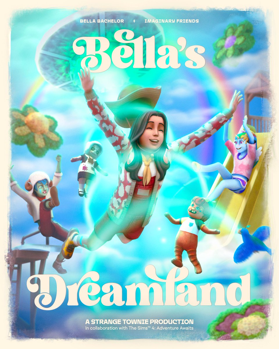 Pósters creados para Los Sims 4: ¡A la aventura!, con todo el cariño de un fan de Los Sims 2 desde siempre 🫶🏻
Ha sido un sueño hecho realidad trabajar en este proyecto. Todavía estoy en una nube 🥹
Gracias de corazón, <a href="/TheSims/">The Sims</a>, por confiar en mí 💚