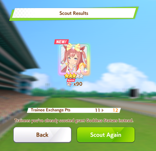 ShutterSaaali's tweet image. gambling spirit got the best of me so i threw spare tickets on digital and got her (eternet uma stan slave)