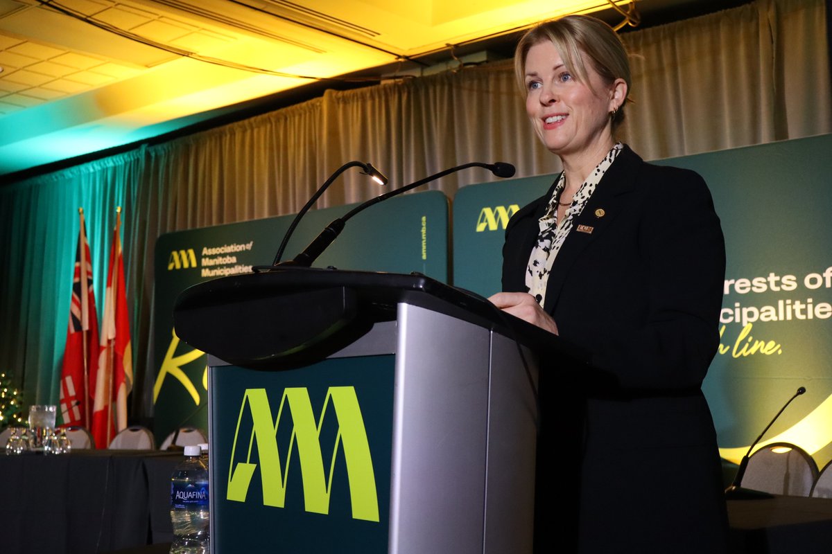 Day 2 is underway! Thank you to <a href="/FCM_online/">Federation of Canadian Municipalities</a> President Rebecca Bligh (<a href="/rebeccaleebligh/">Rebecca Bligh, City Councillor</a>) for opening the morning with inspiring remarks. #AMMisREADY #mbpoli #wpgpoli #bdnpoli