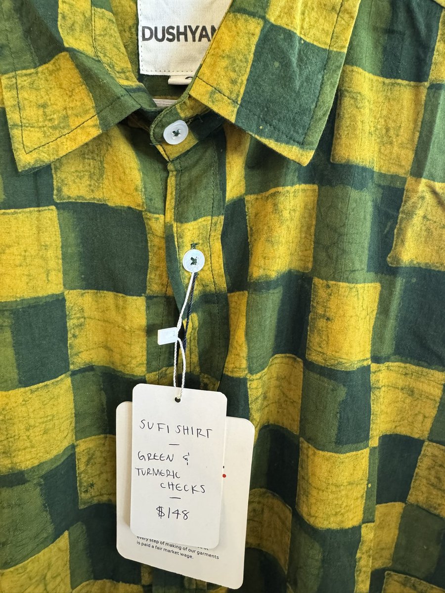 Peak SF part 2. 

148 dollar shirts made in India, called “Sufi Shirt” from a label “Dushyant”.

Socialism with globalism does not come cheap.