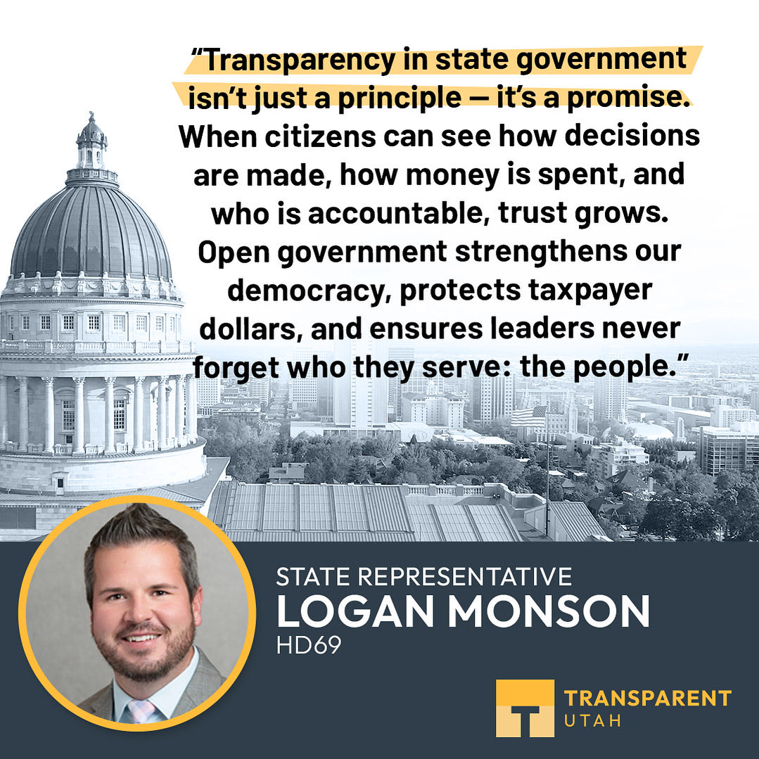 UtahTransparent's tweet image. #ThankfulForTransparency

Transparent.Utah.Gov