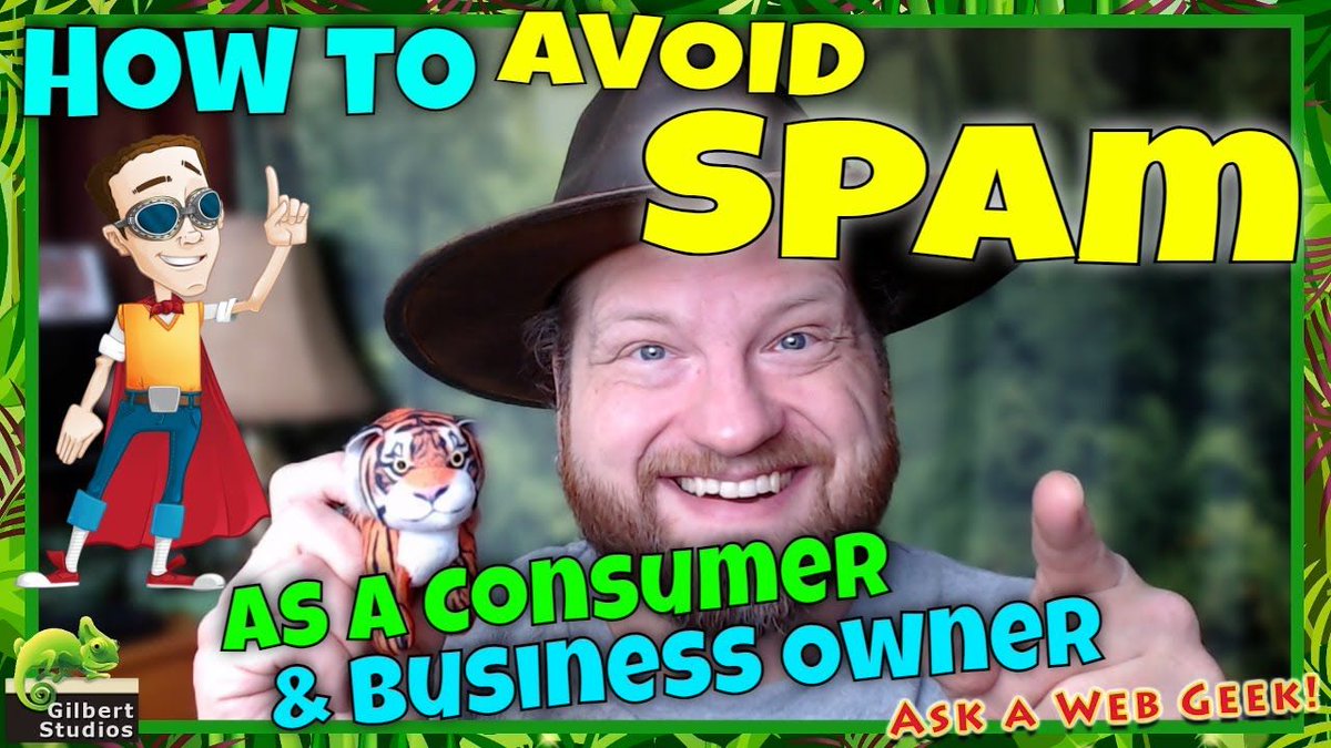 cjgilbertwebpro's tweet image. VIDEO: How to AVOID Spam as a Consumer and Business Owner
WATCH: buff.ly/cR9CvTM

Spam Email vs Opt-In Email List pt 2

Watch, LIKE, Comment and Share!

#smallbusiness #businesstips #business101 #entrepreneur #startups #workfromhomedad #marketing #sales
