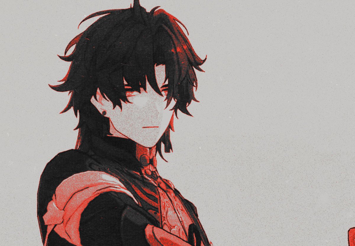 ofhellscape's tweet image. ⠀⠀ ⠀
drinking   his   morning   coffee,   it’s   going   to   be   a   long   day   .  
⠀