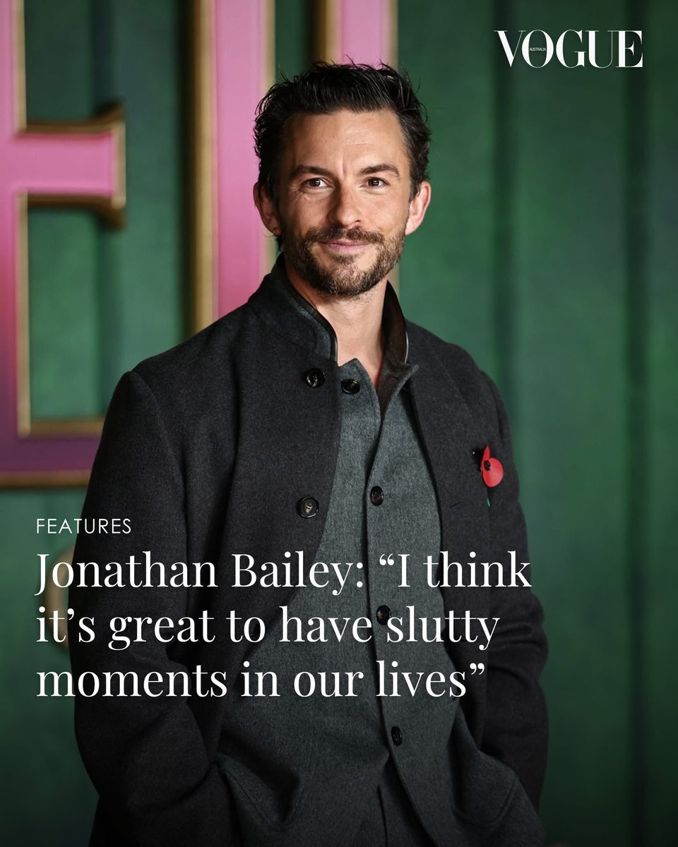 Jonathan Bailey giving a voice to all of us sluts. Thats my sexiest man of the year