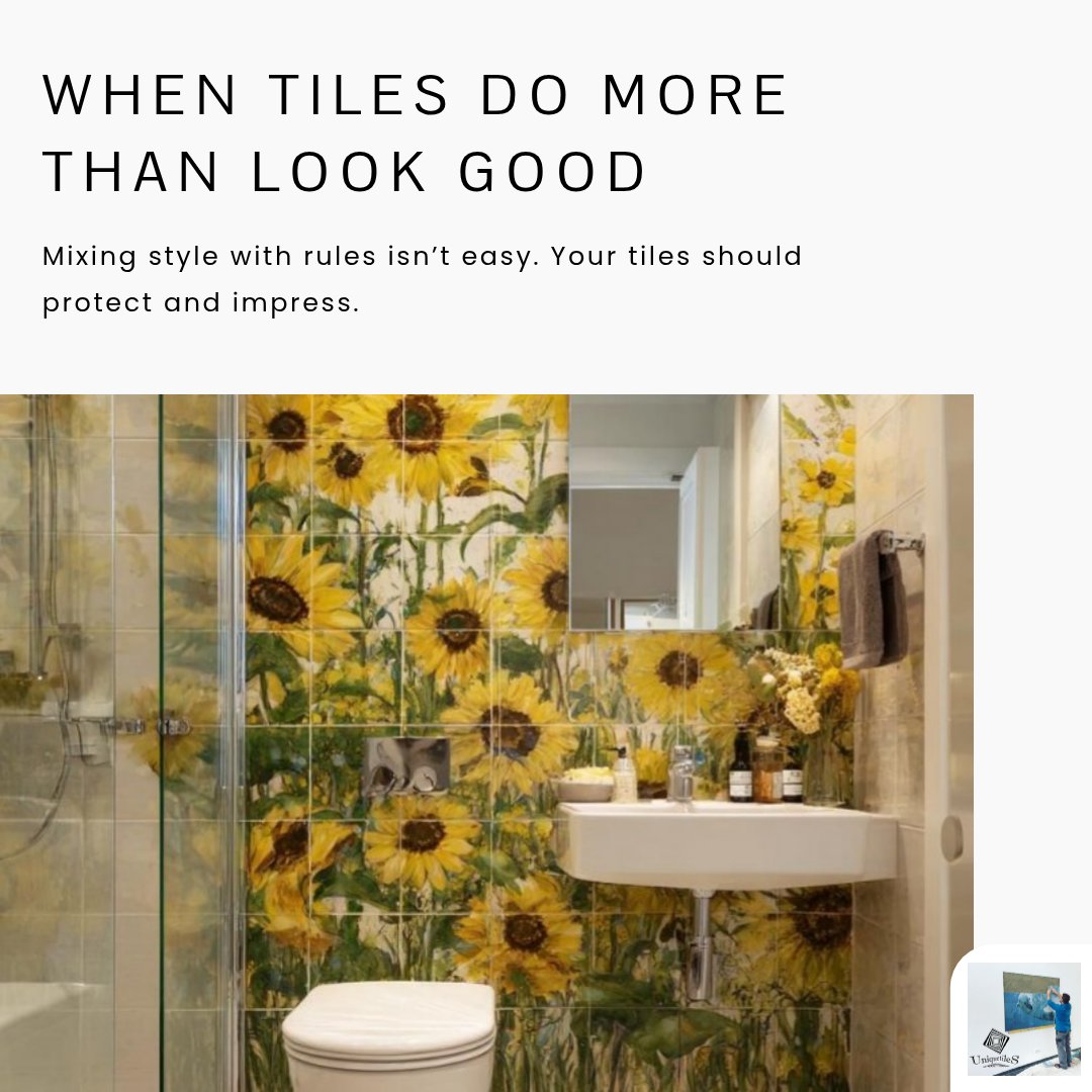 UniqueTiles_uk's tweet image. Ever wonder how tile choices shape a space?

Today, I matched client needs with building codes — juggling style and rules.

It’s about finding tiles that wow but also play by the book.