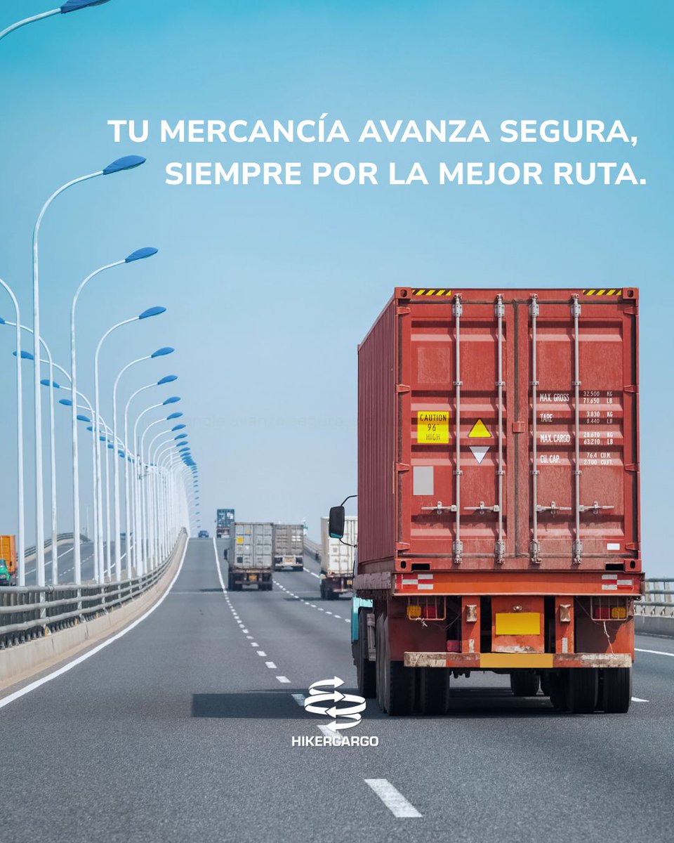 Tú mercancía avanza segura, siempre por la mejor ruta🚚✨

En HikerCargo, tu carga viaja con la atención y eficiencia que merece.

#LogísticaSegura #TransporteGlobal #CargaAérea #EficienciaLogística #HikerCargo #SolucionesLogísticas #ComercioInternacional #Forwarder #Logistics