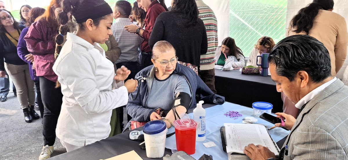 ASEH_Hgo's tweet image. Se realizó la Jornada de Salud @ASEH_Hgo 2025 en coordinación con @IsssteHidalgo. 
Acción promovidas por el Auditor Superior, Mtro. @jorvalverdeASEH, para el bienestar y cuidado de la salud física del personal de este Órgano Técnico.