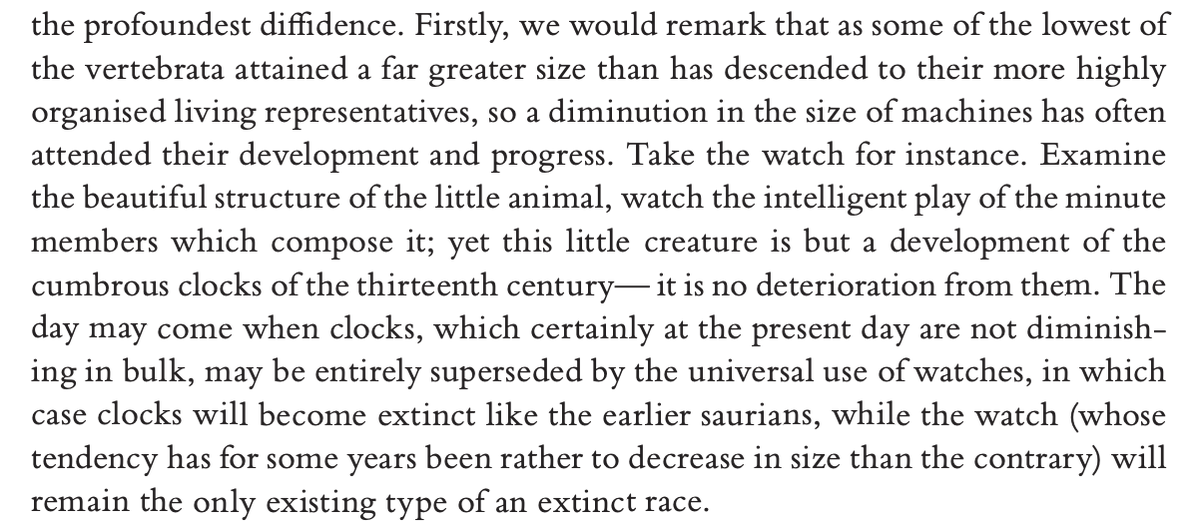 miniaturization in animals, so in machines