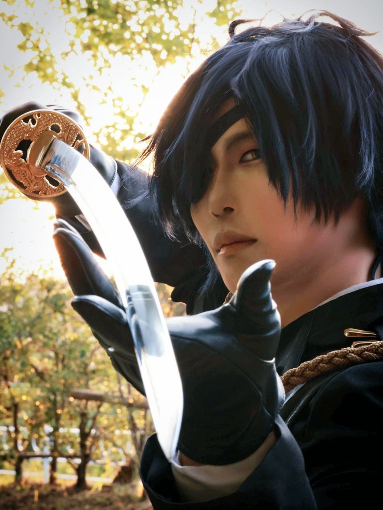 ⚠️cos /刀剣 / No.73 

長船の祖、光忠が一振……参る！

photo📸 : 春鮫さん <a href="/harusamebiyori/">春鮫@23仙ｽﾄ24仙ｺﾐ</a>

#こいと伊達日和1107
#こいと写真館