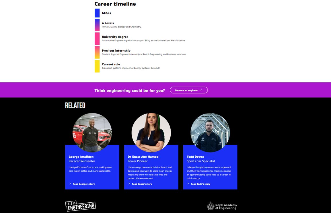 ThisIsEng's tweet image. It&apos;s #WorldSustainableTransportDay 🌍 

We&apos;ve launched a new webpage featuring one of our Engineering Champions, Kim (@kimmyengineer). 

Find out:
👉What a transport systems engineer does
👉Kim&apos;s route into engineering
👉Her tips for getting into engineering

&quot;My work is helping…