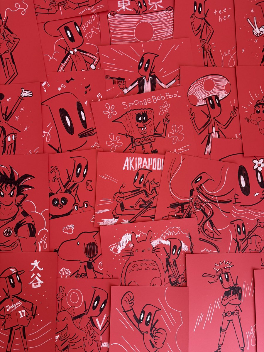 clausstudios's tweet image. こんにちは! Hope to see you next week at @nope_cafe on Dec 4th! Excited to meet all the fans of lil’ Deadpool! Contact @bttf0709 if you have questions! また近いうちにお会いしましょう！