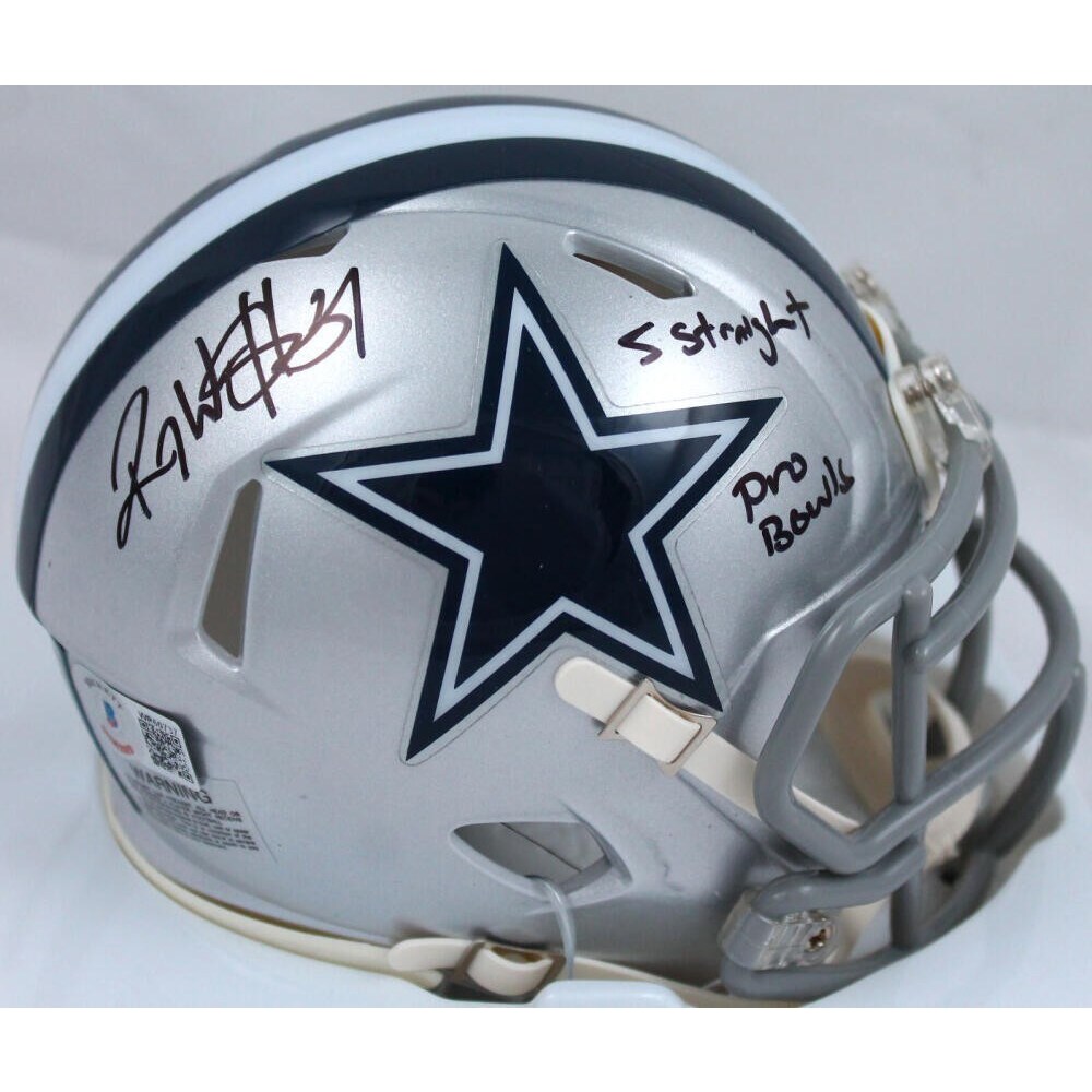 CollectingAll's tweet image. Roy Williams Autographed Dallas Cowboys Speed Mini Helmet w/Insc.-Beckett W Holo: $137.99 👉CollectingAll.com👈 #DallasCowboys #AutographedMerchandise #SportsMemorabilia #Collectibles #NFL