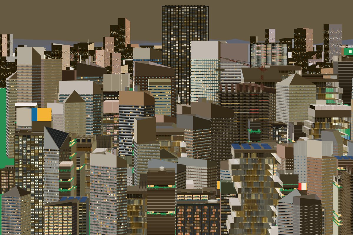 fx_hash_'s tweet image. Studio Yorktown: 🪟 

&quot;Windows are a recurring motif in my work, holding a particular fascination for me. I had previously explored this concept collaboratively with an interactive piece where multiple owners could collectively shape the artwork&apos;s facade. Through controlling and…