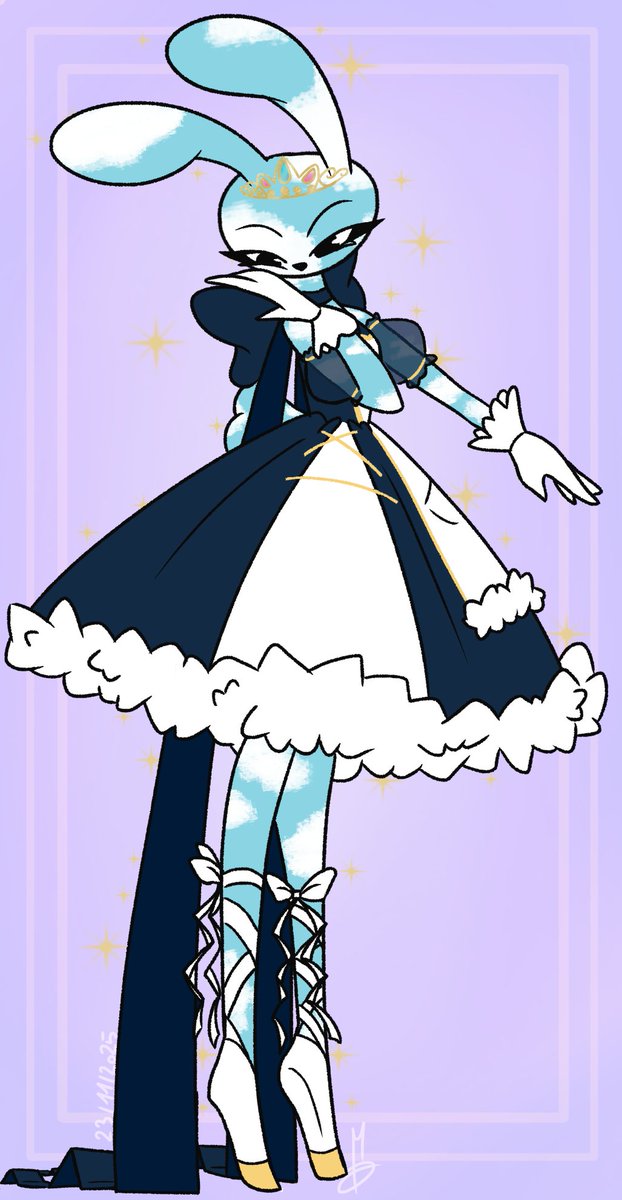 HerissonneArt's tweet image. A digital version of a doodle of my TADC Sona, Sky. 

#TADC