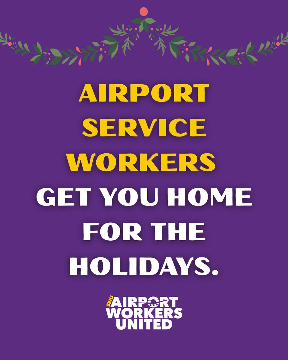 GoodAirports's tweet image. With airports packed for Thanksgiving and an even busier December ahead, we’re working around the clock to keep travelers safe. All we’re asking for is a living wage that meets the realities of today’s affordability crisis!