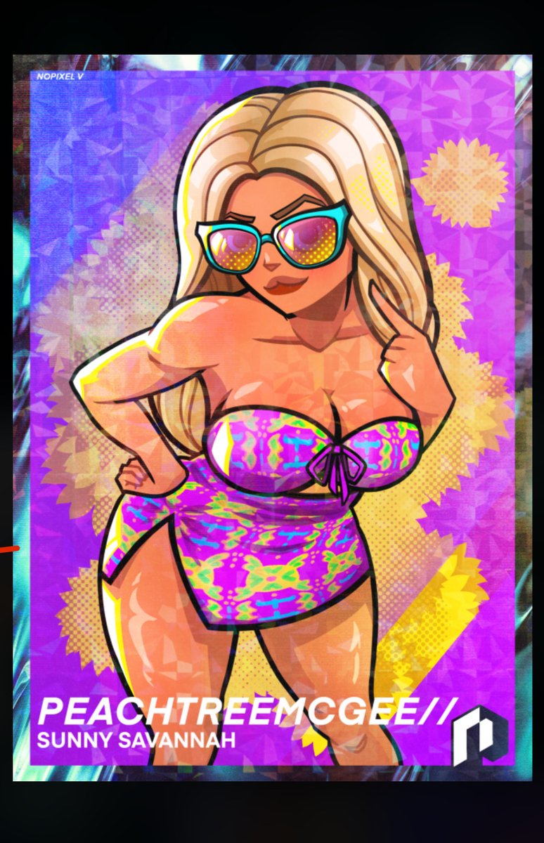 PeachTreeMcGee's tweet image. See you in #NoPixel 5.0 hotties!!!!💜🩷💛