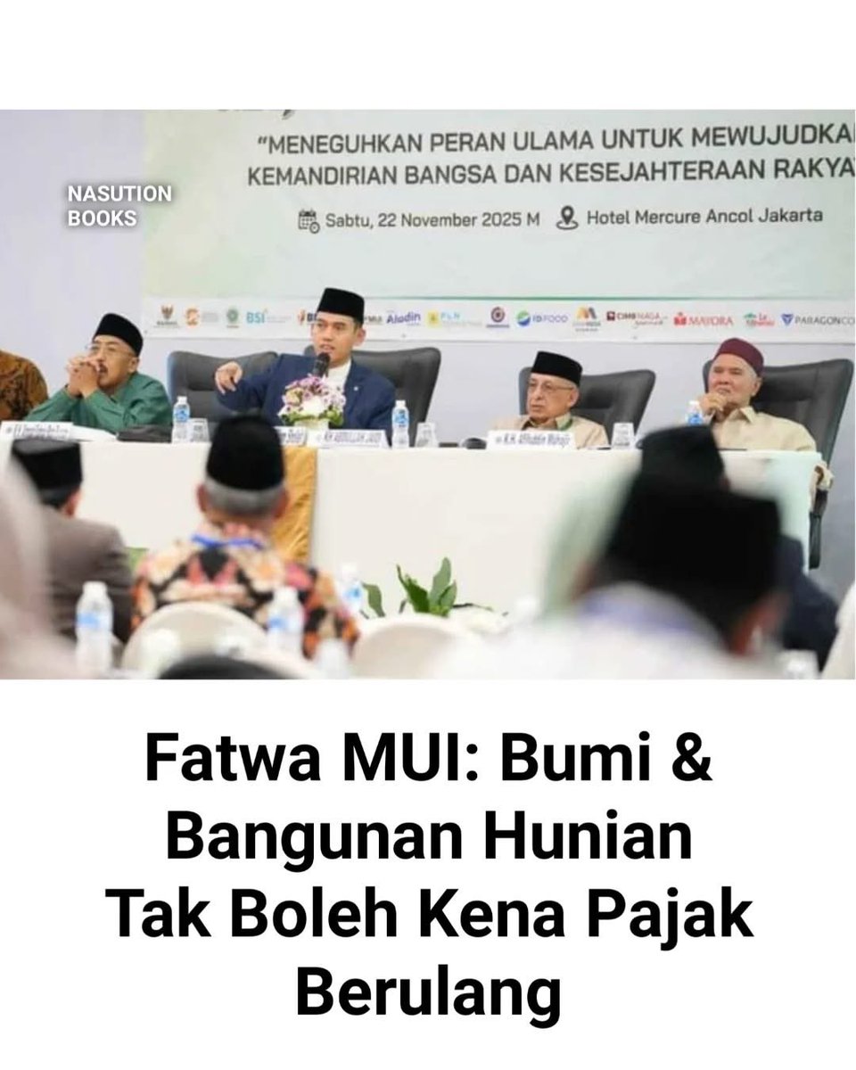 Saya salut, apresiasi, dan mendukung <a href="/MajelisUlamaID/">Majelis Ulama ID</a> mengingat jumlah Islam di Indonesia yg mayoritas. Semoga kedepan nya bisa membuat fatwa hukuman mati dan memiskinkan  para koruptor. Saya yakin para mahasiswa se Indonesia akan mendukung penuh totalitas.