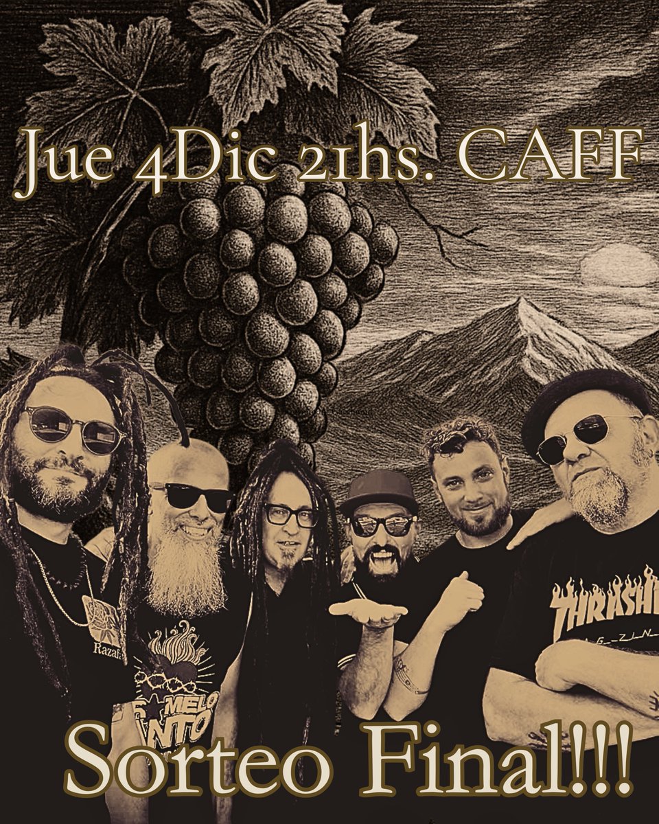 Gran Sorteo!!

Jue 4 Dic @karamelosantook en el CAFF y viene sorteo para que vos también puedas estar!
Se sortean diez (10) entradas individuales
Para poder participar tenes que darle like a la publicación, comentar tu usuario y seguir a @karamelosantook en Instagram.