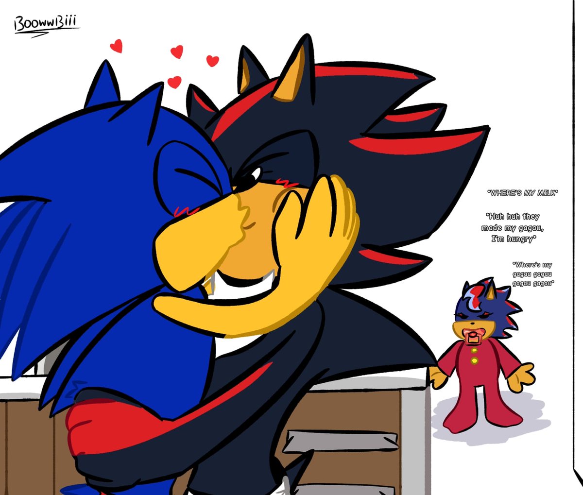 boowwbiii's tweet photo. Hi! 
#sonadow #sonic #shadowthehedegehog #sonadowfankid https://t.co/Y81nwJBzGi
