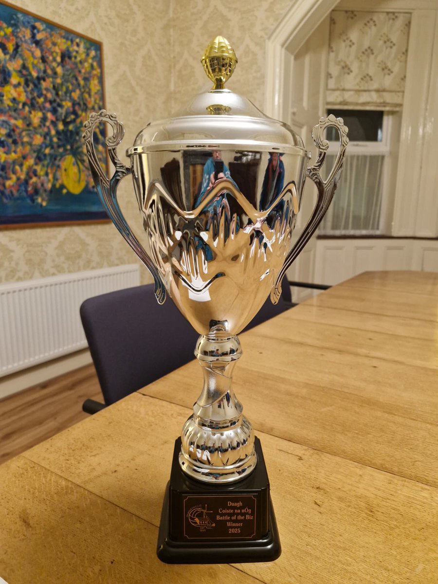 🏆✨ The Battle of the Biz Cup is ready… but who’s taking it home?

Join us Sat Nov 29th @ 9PM in O’Brien’s Bar for the ultimate showdown.
All proceeds support our underage boys &amp; girls teams
The bragging rights are massive… the trophy is even bigger. Who wants it?