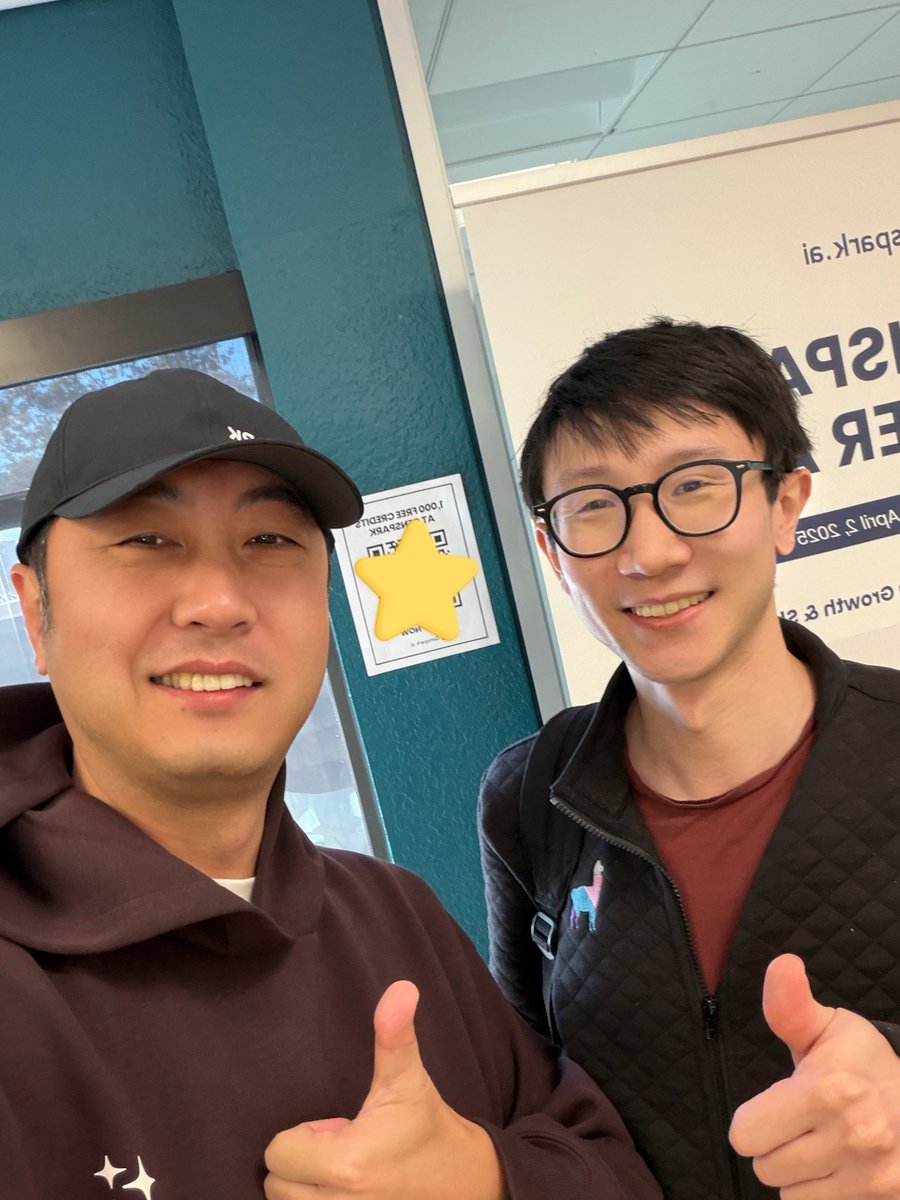 Happy to have a founder-to-founder chat in our Palo Alto office with <a href="/jerryjliu0/">Jerry Liu</a> from <a href="/llama_index/">LlamaIndex 🦙</a> right before the holiday. 

Looking forward to potential partnership ahead.