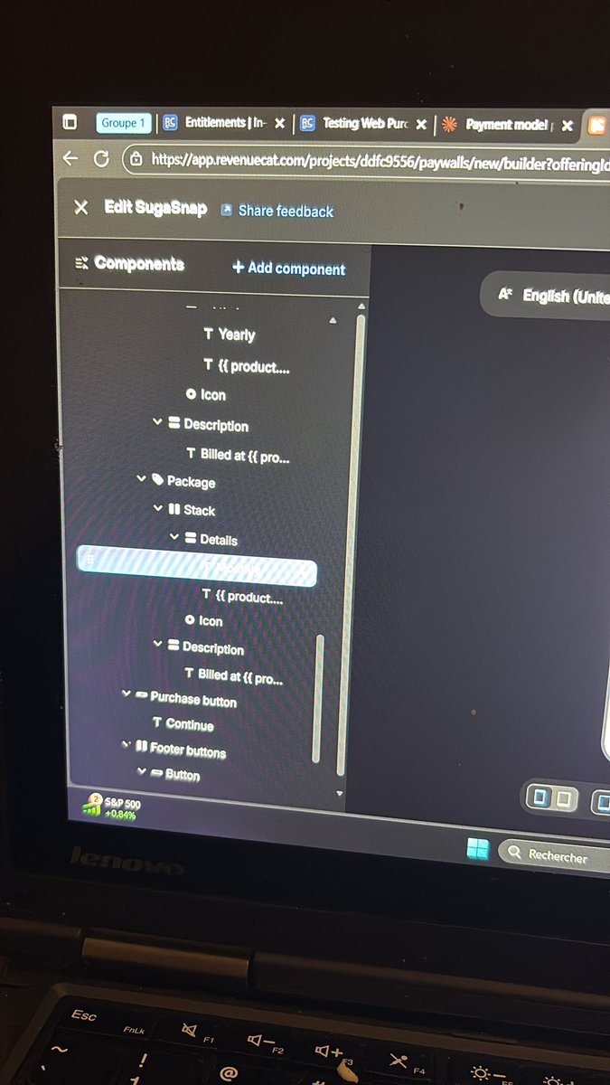 OpenPsychic's tweet image. Fuck dude!!

@RevenueCat We Want Access To The CSS

Can’t #vibecode my Paywall like dis 🤦‍♀️