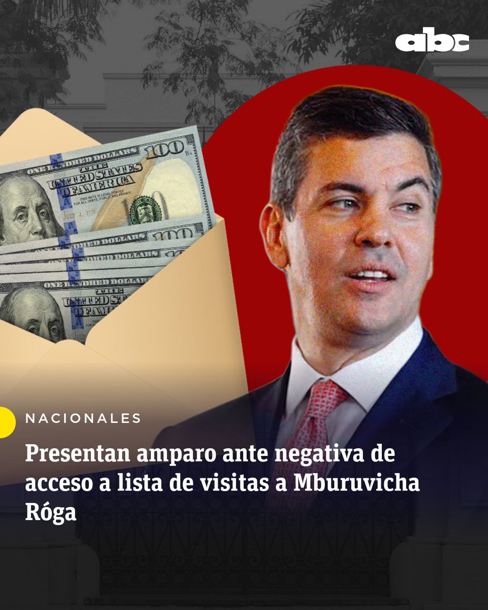 #LosSobresDelPoder | Ante la negativa de la Presidencia y del Ministerio de Defensa de dar la lista de visitas a Mburuvicha Róga mediante el portal de acceso a la información pública, el solicitante presentó una acción de amparo ante la jueza María Fernanda García de Zúñiga.