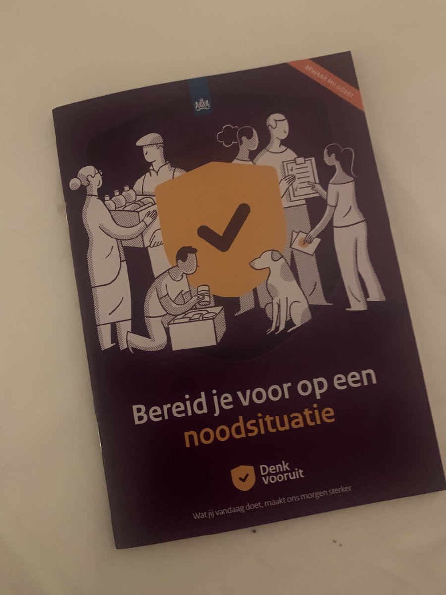 Hé Overheid, doe niet zo flauw. Vertel nou meteen even wanneer jullie die stroom afsluiten.
#denkvooruit #noodplan #NCTV